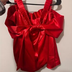 NWT Mare Mare (Anthropology) Satin Top